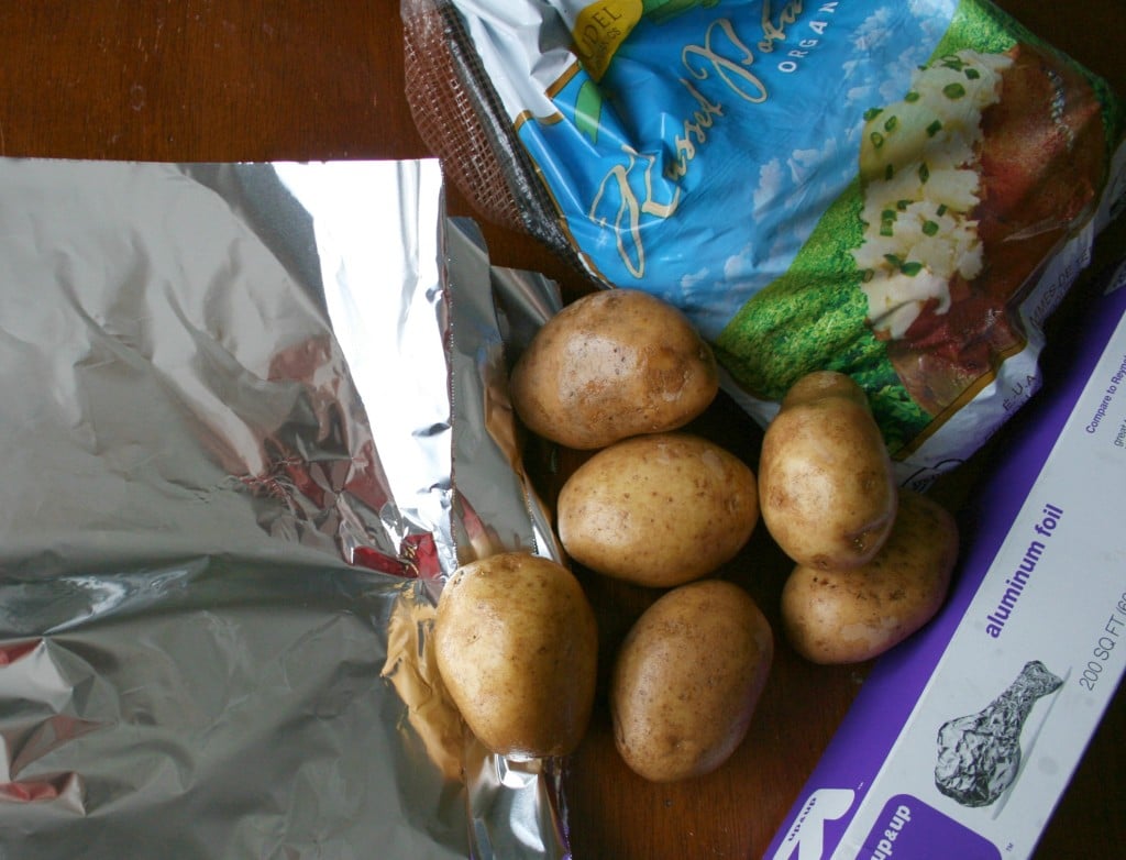crockpot baked potatoes ingredients