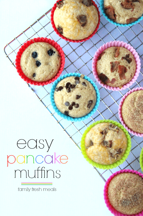 Easy Baked Pancake Muffins - ---- Family Fresh Meals --