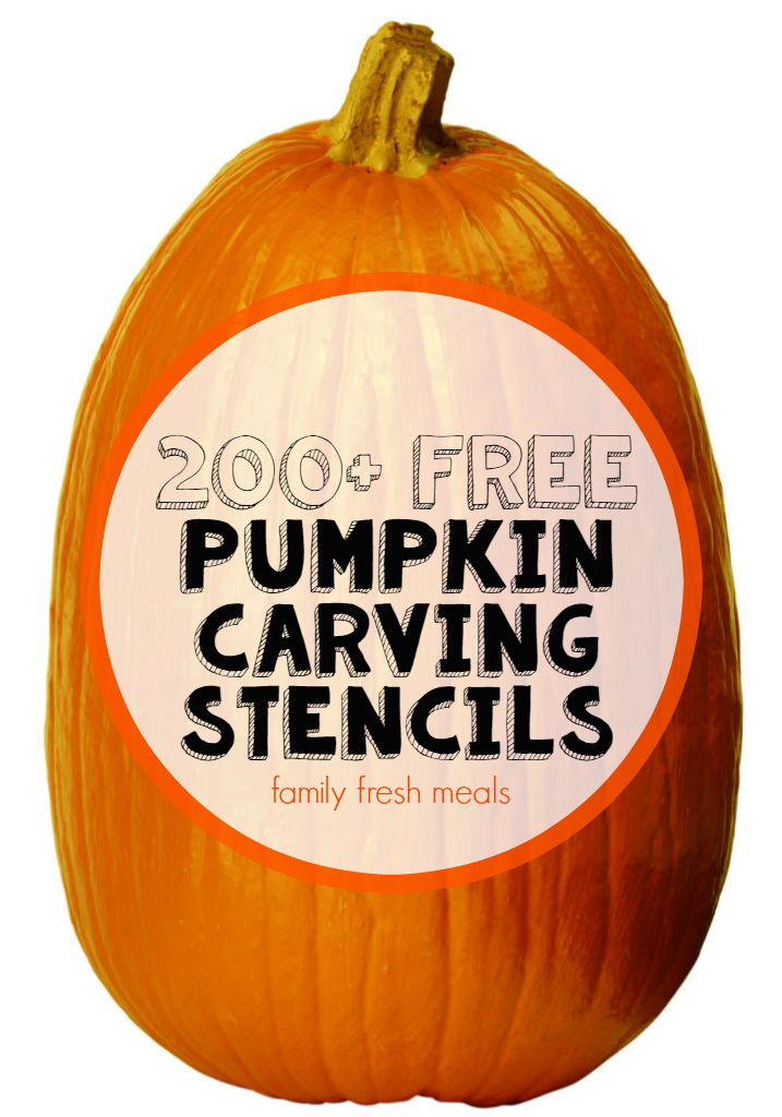 200 Free Pumpkin Carving Stencils Family Fresh Meals