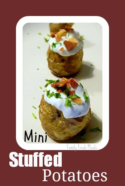 Mini Stuffed Potatoes