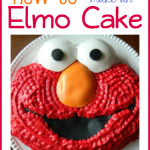 How to make an Elmo Cake - FamilyFreshMeals.com -