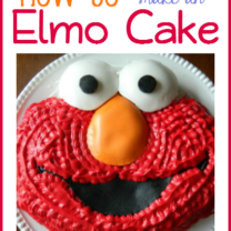 Happy 2nd Birthday! Elmo Cake