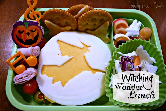 top down picture of of Witch Wonder Lunchbox