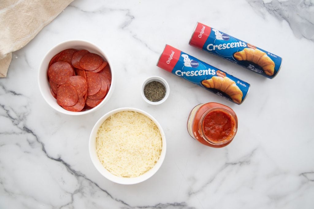 Pizza waffle ingredients