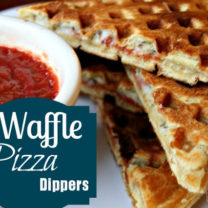 Waffle Pizza Dippers