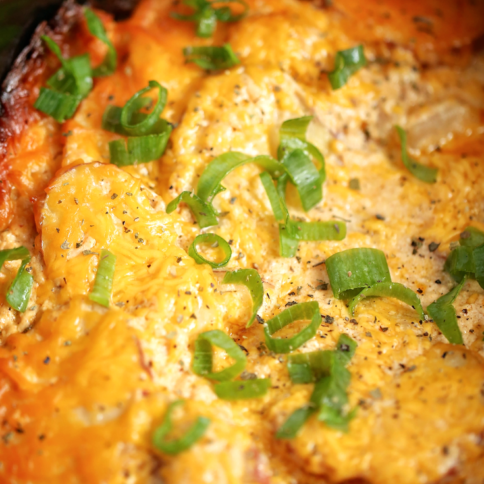 Slow Cooker Scalloped Potatoes - FamilyFreshMeals.com