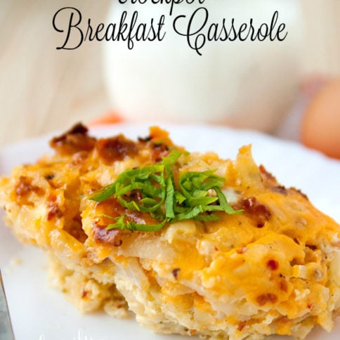 Crockpot Breakfast Casserole - Family Fresh Meals