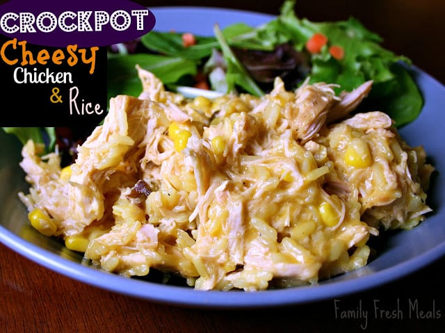 Crockpot Cheesy Chicken Rice Family Fresh Meals,Portable Gas Grills On Sale