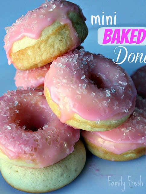 These healthy donuts are a family favorite!