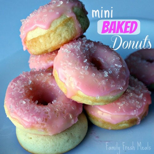 These healthy donuts are a family favorite!