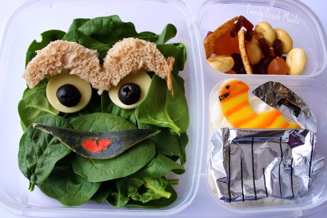 Fun school lunch
