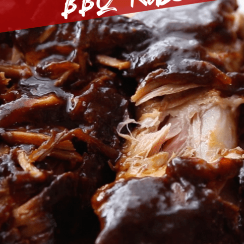 Slow Cooker BBQ Ribs Recipe from Family Fresh Meals