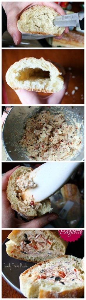 Stuffed Baguette - Family Fresh Meals