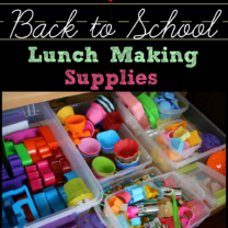 Awesome Back to School Lunch Supplies