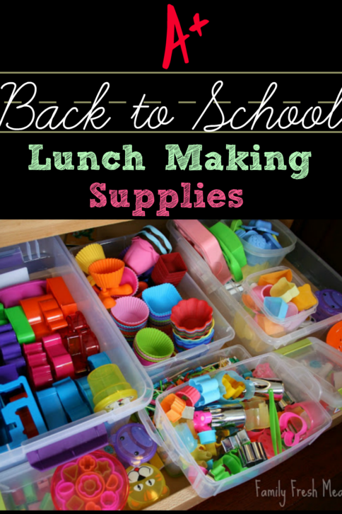 Awesome back to school lunch supplies - FamilyFreshMeals.com