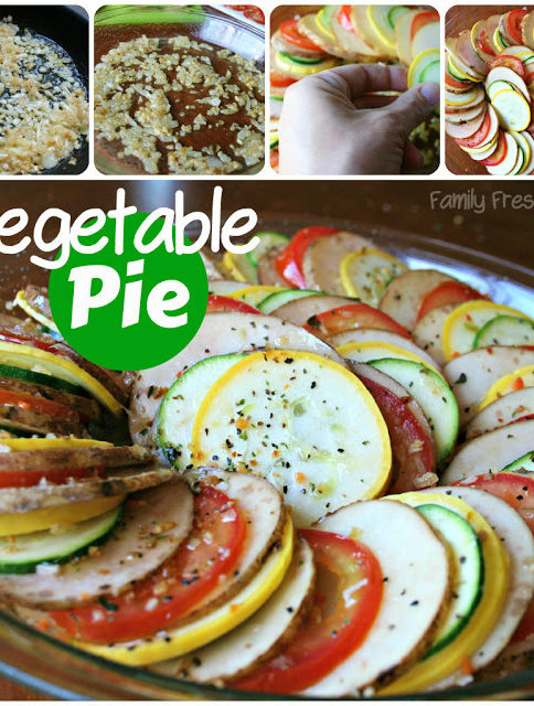 Easy Vegetable Pie - Family Fresh Meals