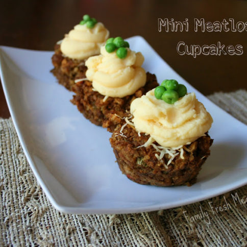 A fun way to eat meatloaf