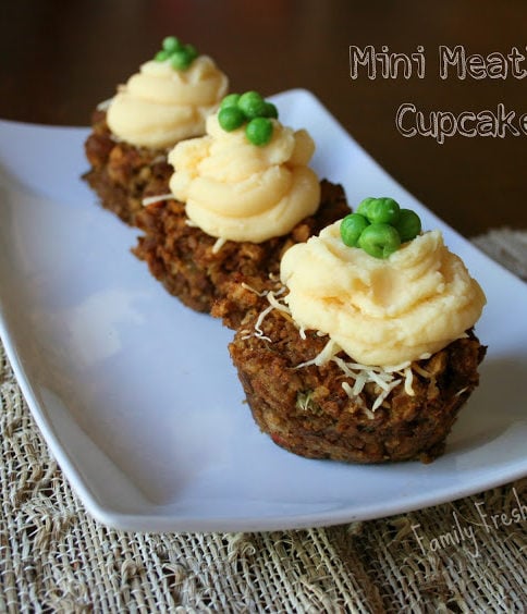 A fun way to eat meatloaf