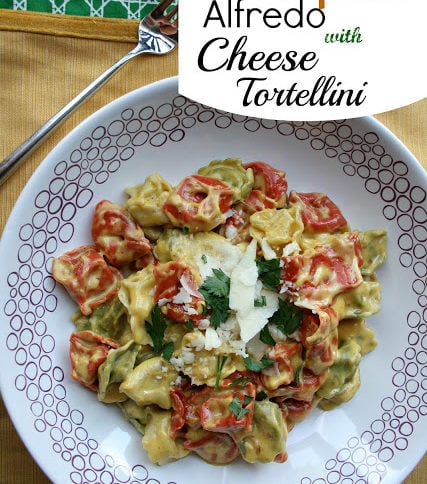 A fun twist on alfredo sauce.