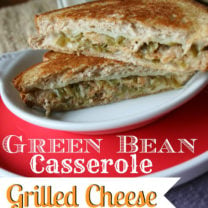 Thanksgiving Leftovers Recipe: Green Bean Casserole Grilled Cheese