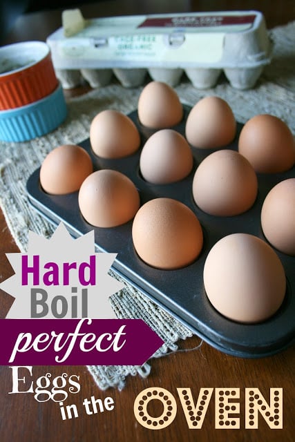 How to hard boil perfect eggs in the oven - Family Fresh Meals