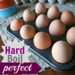 how to hard boil perfect eggs in the oven
