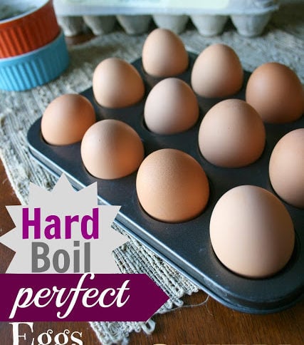 how to hard boil perfect eggs in the oven