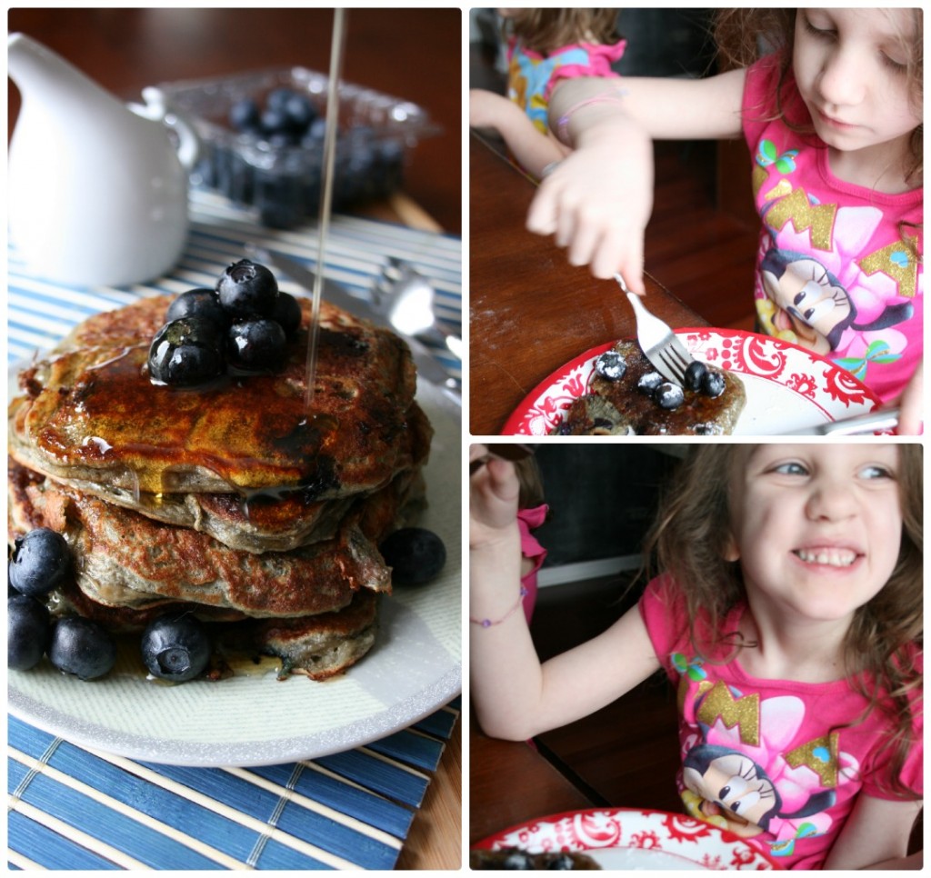 Enjoying Greek Yogurt Pancakes