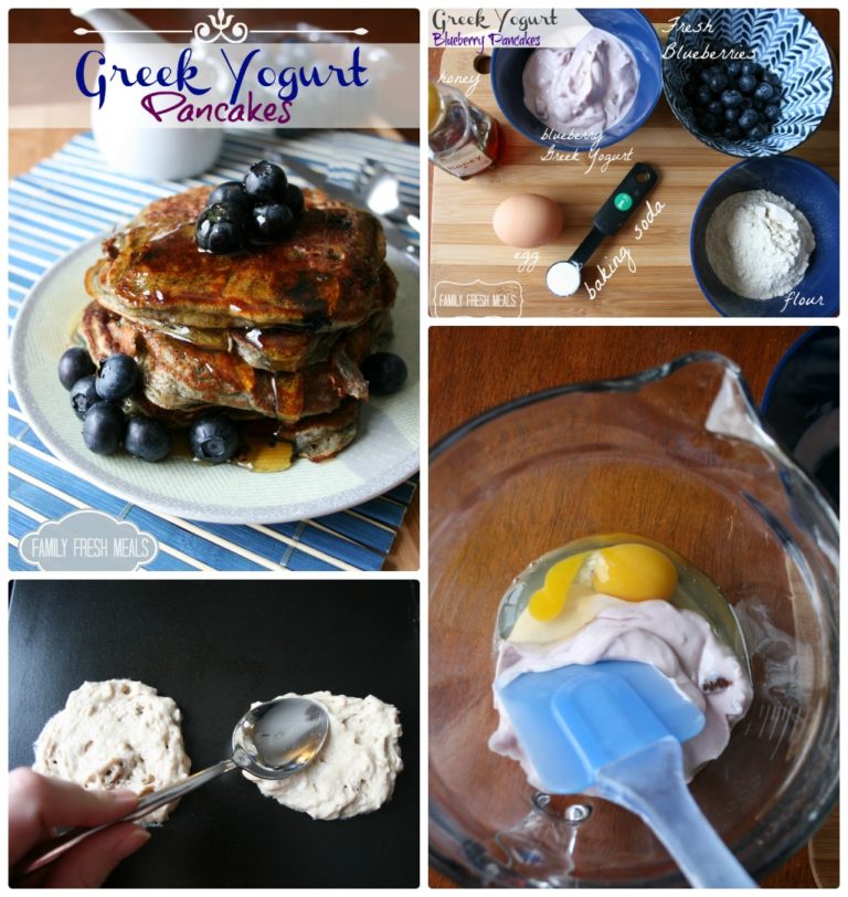 Greek Yogurt Pancakes Family Fresh Meals