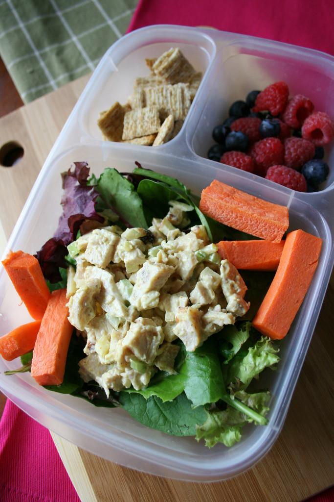 Curried Chicken Salad for Lunch- Family Fresh Meals