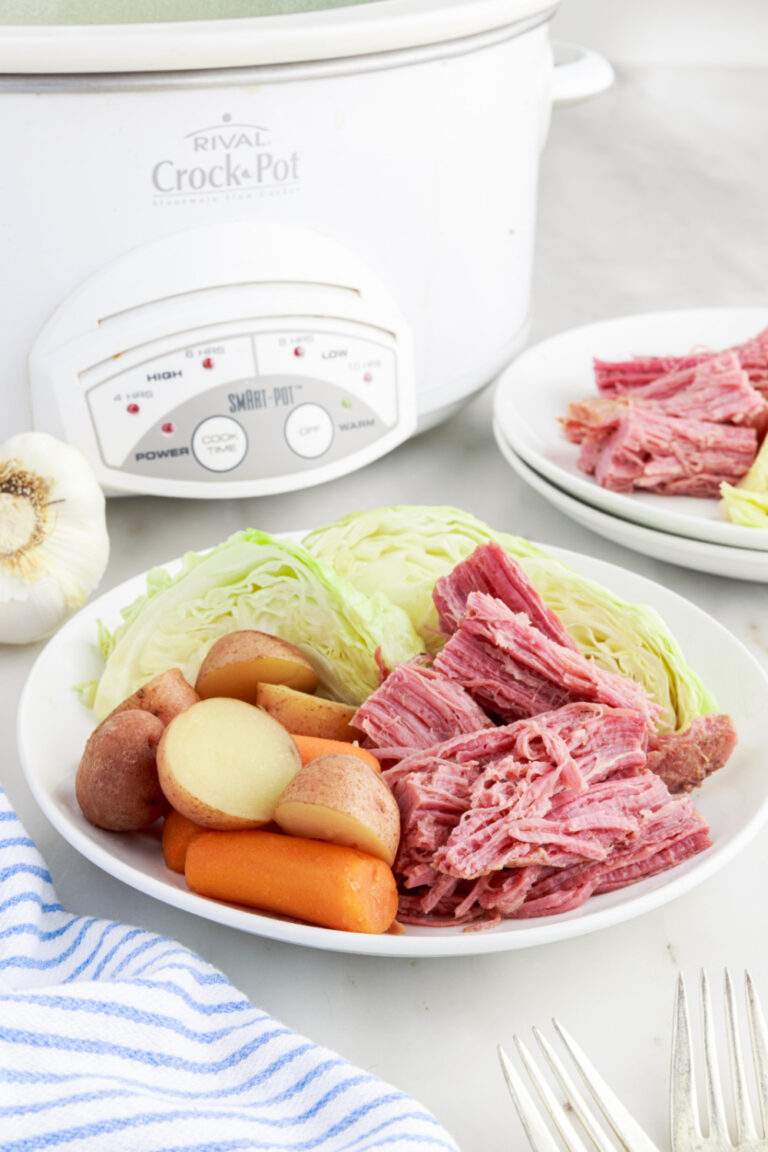 Crockpot Corned Beef and Cabbage