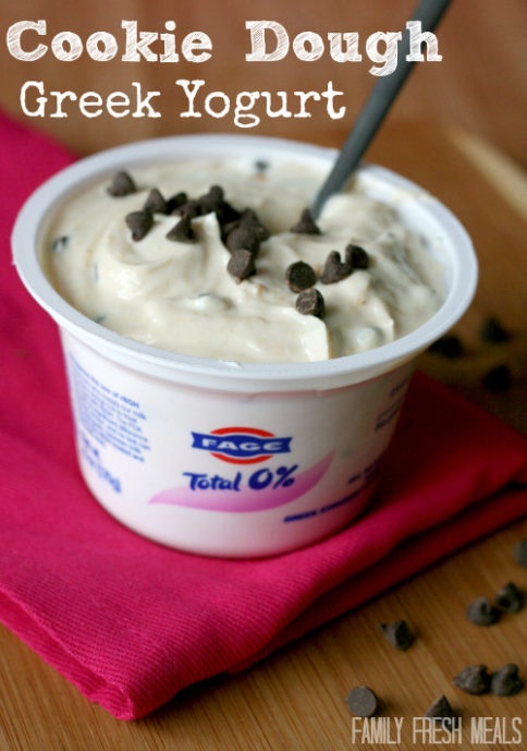 Cookie Dough Greek Yogurt - Family Fresh Meals