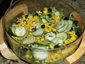 Blueberry Corn Salad