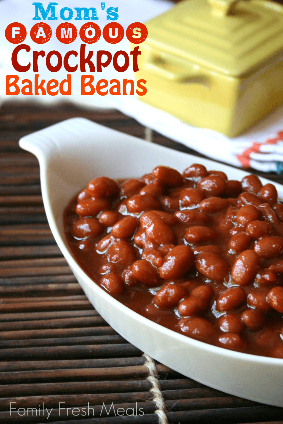 Crock discount pot beans