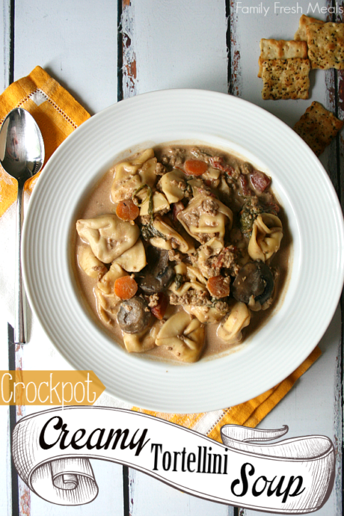 Creamy Crockpot Tortellini Stew 9