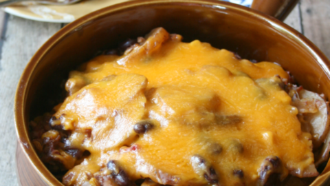 Cheesy Crockpot Cowboy Casserole - Family Fresh Meals
