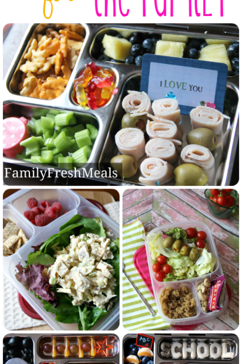 Lunchbox Ideas for the family - Week One