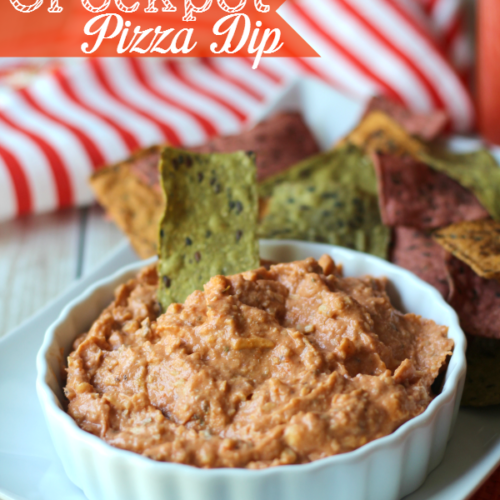 Crockpot Pizza Dip --- FamilyFreshMeals.com