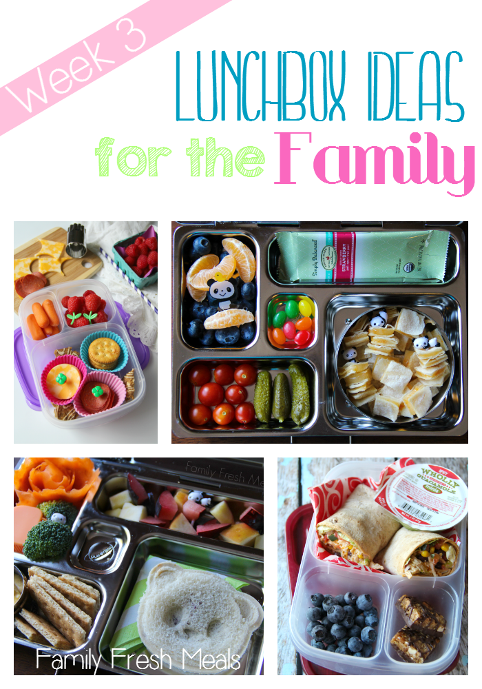 Family Lunch Box Ideas - Family Fresh Meals