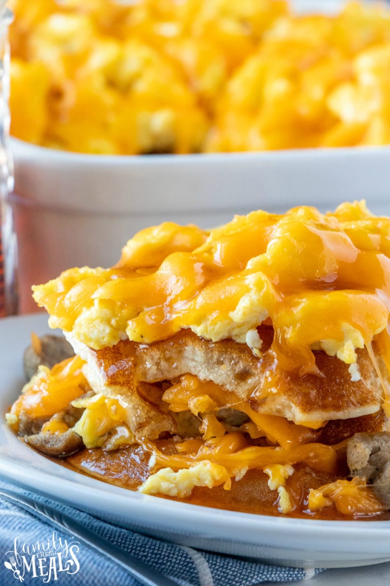 Breakfast Lasagna Casserole Family Fresh Meals