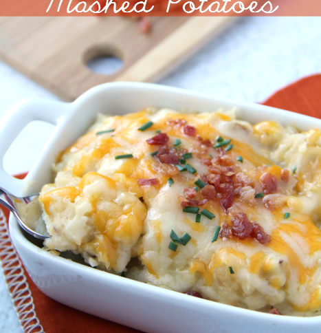The best potatoes EVER!- Easy Cheesy Crockpot Mashed Potatoes - Family Fresh Meals