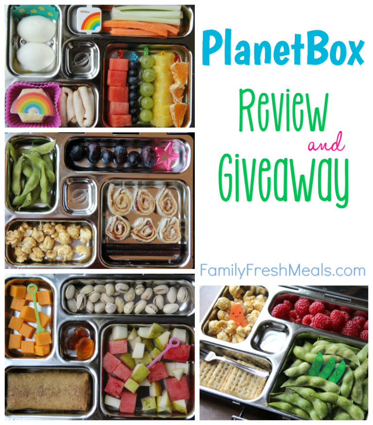 Lunchbox Ideas with PlanetBox Review & Giveaway