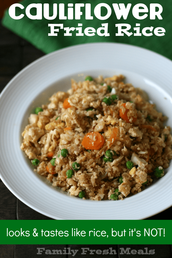 Cauliflower Fried Rice via @familyfresh