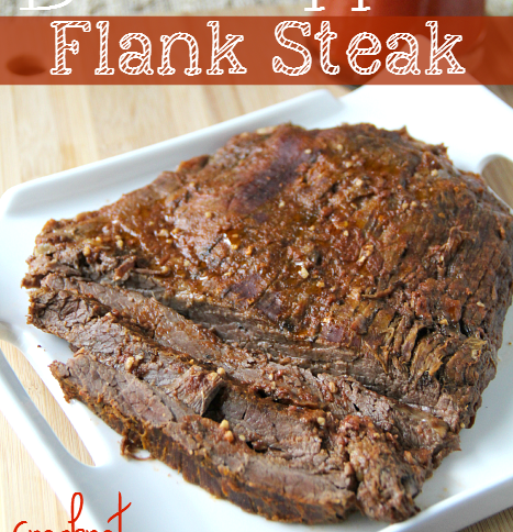 Crockpot or Grill Bloody Mary Flank Steak -- FamilyFreshMeal.com --