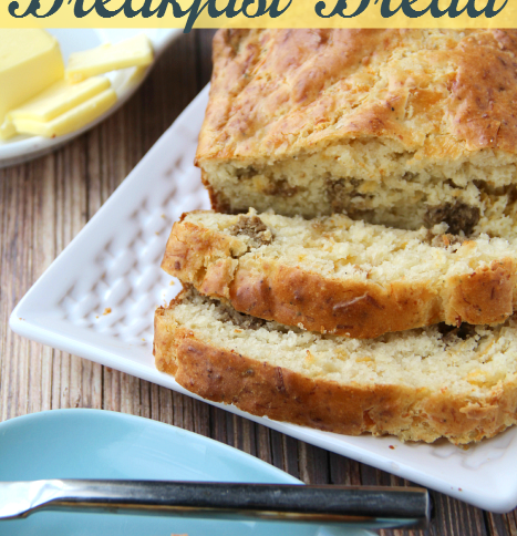 Savory Sausage and Cheese Breakfast Bread Recipe -- FamilyFreshMeals.com