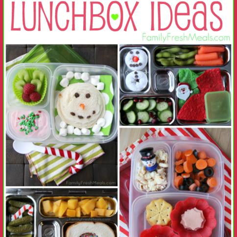 Holiday Lunchbox Ideas -- FamilyFreshMeals.com