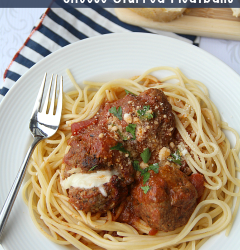 Slow Cooker Cheese Stuffed Meatballs - ___