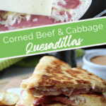 Corned Beef and Cabbage Quesadillas recipe from Family Fresh Meals