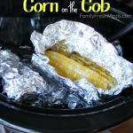 Crockpot Corn on the Cob -- FamiyFreshMeals.com