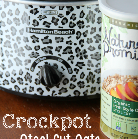 Crockpot Steel Cut Oats -- Family Fresh Meals